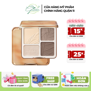 [JUDYDOLL] Bảng Phấn Tạo Khối JUDYDOLL Kèm Bắt Sáng 4 Ô