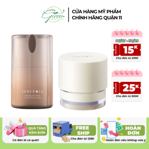 [JUDYDOLL] Kem Lót Judydoll Hỗ Trợ Dưỡng Ẩm, Làm Base Makeup Kèm Thìa Nourishing Makeup Base 30g