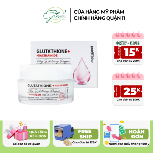 Kem Dưỡng Angel's Liquid Glutathione + Niacinamide 7 Day Whitening Program 700V Cream Dưỡng Sáng Da, Mờ Thâm Nám 50ml