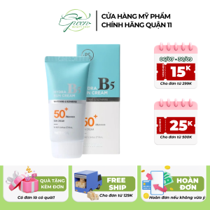 Kem Chống Nắng Phục Hồi Dưỡng Trắng B5 PRETY SKIN Hàn Quốc Hydra B5 Sun Cream 70ML Giúp Bảo Vệ Da Ngăn Ngừa Lão Hóa