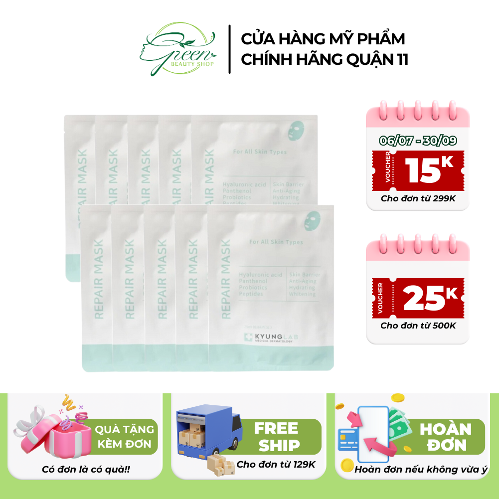 Mặt Nạ KyungLab mặt nạ phục hồi và bảo vệ da Mask Repair KyungLab