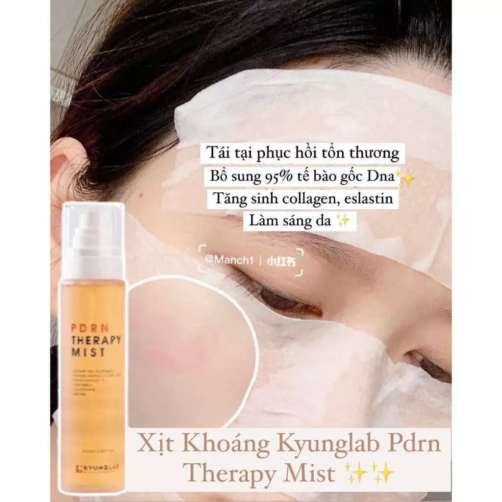 Xịt khoáng KyungLab Pdrn Mist chống lão hoá tái tạo - Hình ảnh 3