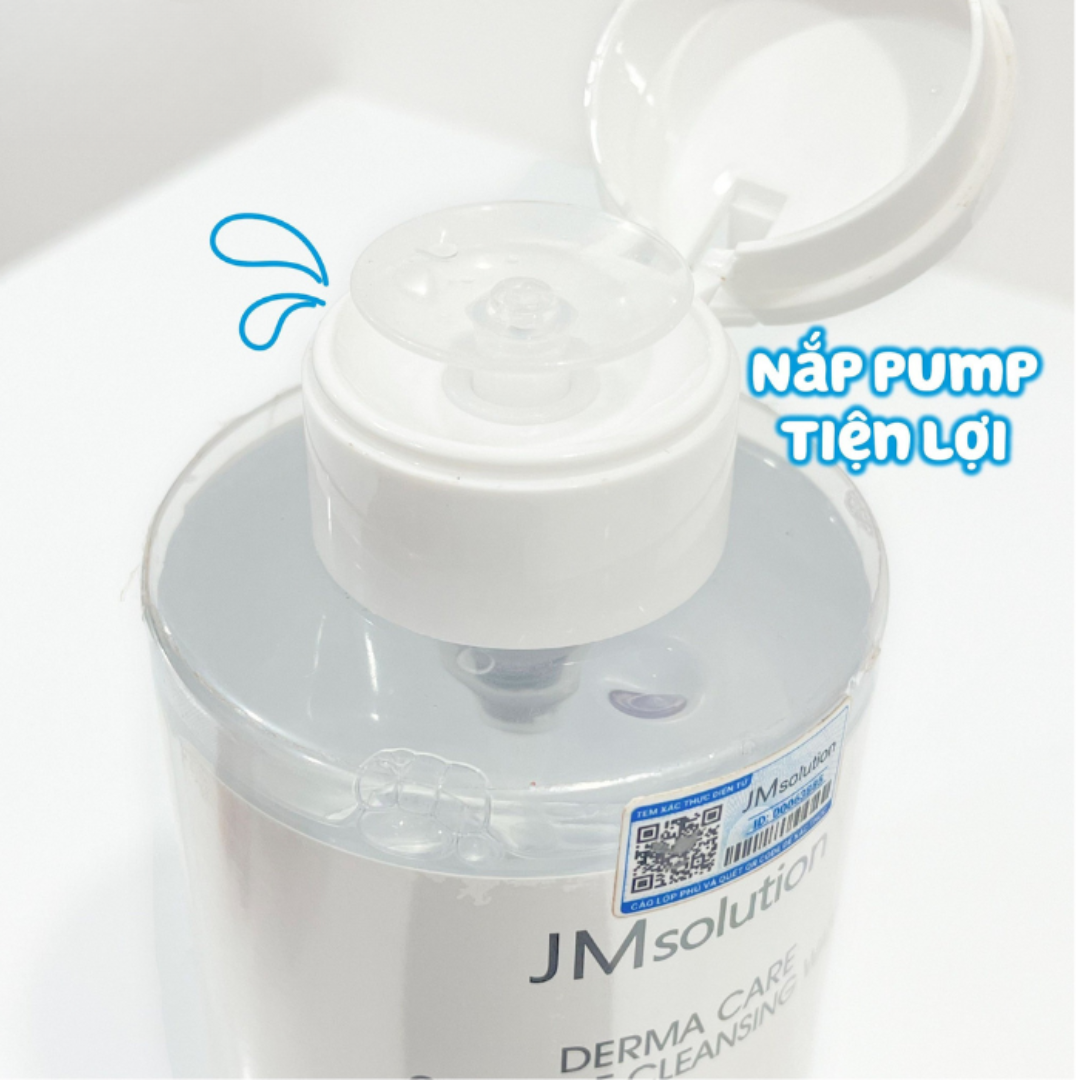 Nước Tẩy Trang Cho Da Khô, Da Thường JM Solution Derma Care Ceramide Cleansing Water Clear - Hình ảnh 2
